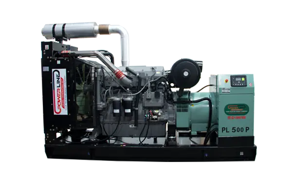 genset perkins open front view